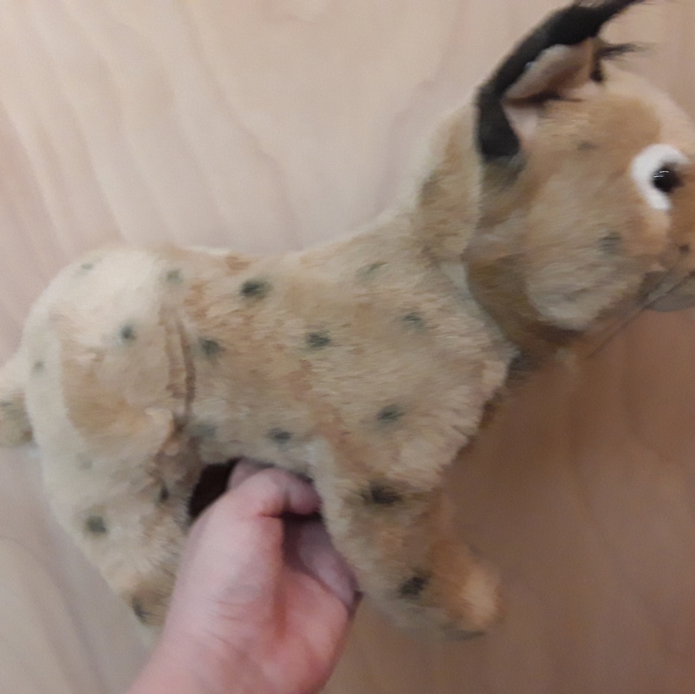 Bobcat Wildcat Realistic Plush Toy